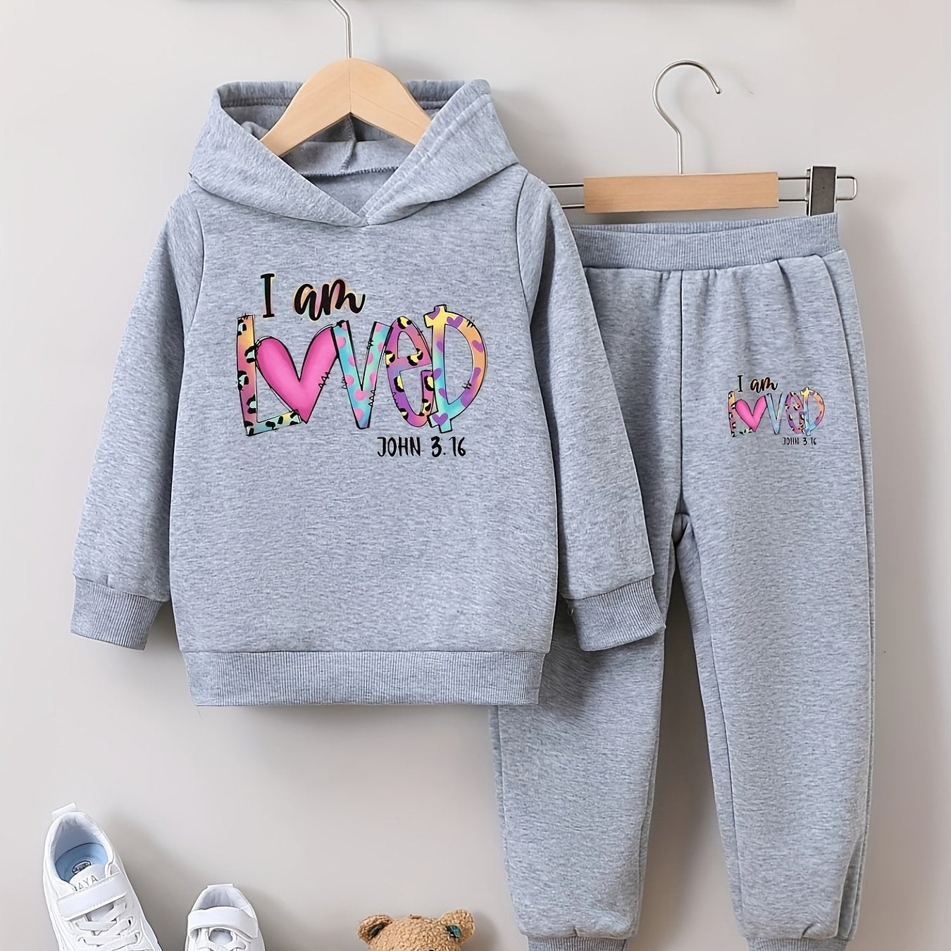 I Am Loved Youth Christian Casual Outfit claimedbygoddesigns