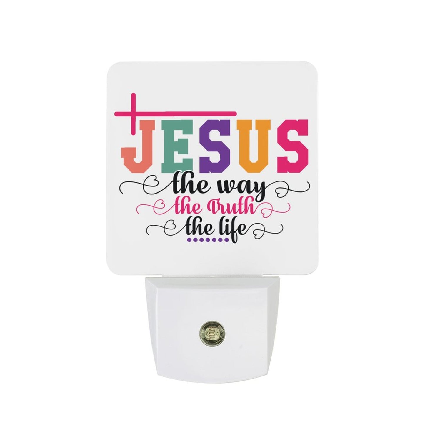 The Way The Truth The Life Christian Night Light For Kids - ClaimedbyGodDesigns