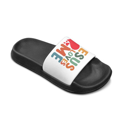 He Loves Me Christian Children's Sandals - ClaimedbyGodDesigns