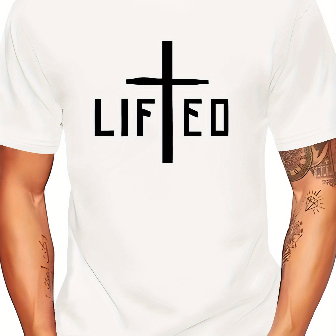 Lifted Men's Christian T-shirt claimedbygoddesigns