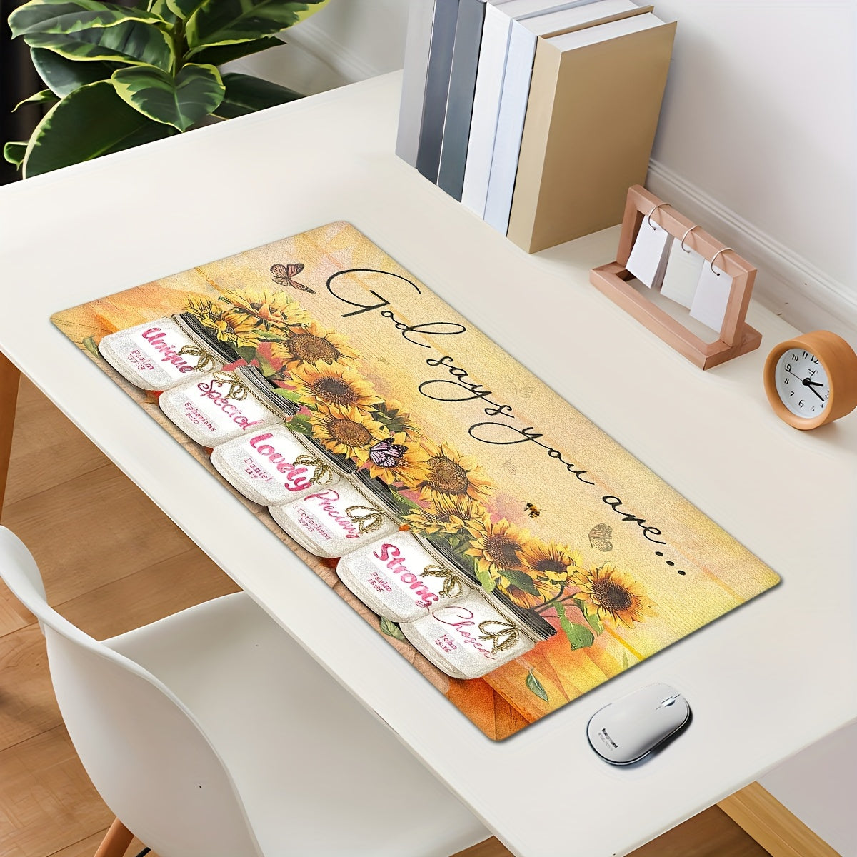 1pc God Says You Are Christian Keyboard Mouse Pad claimedbygoddesigns
