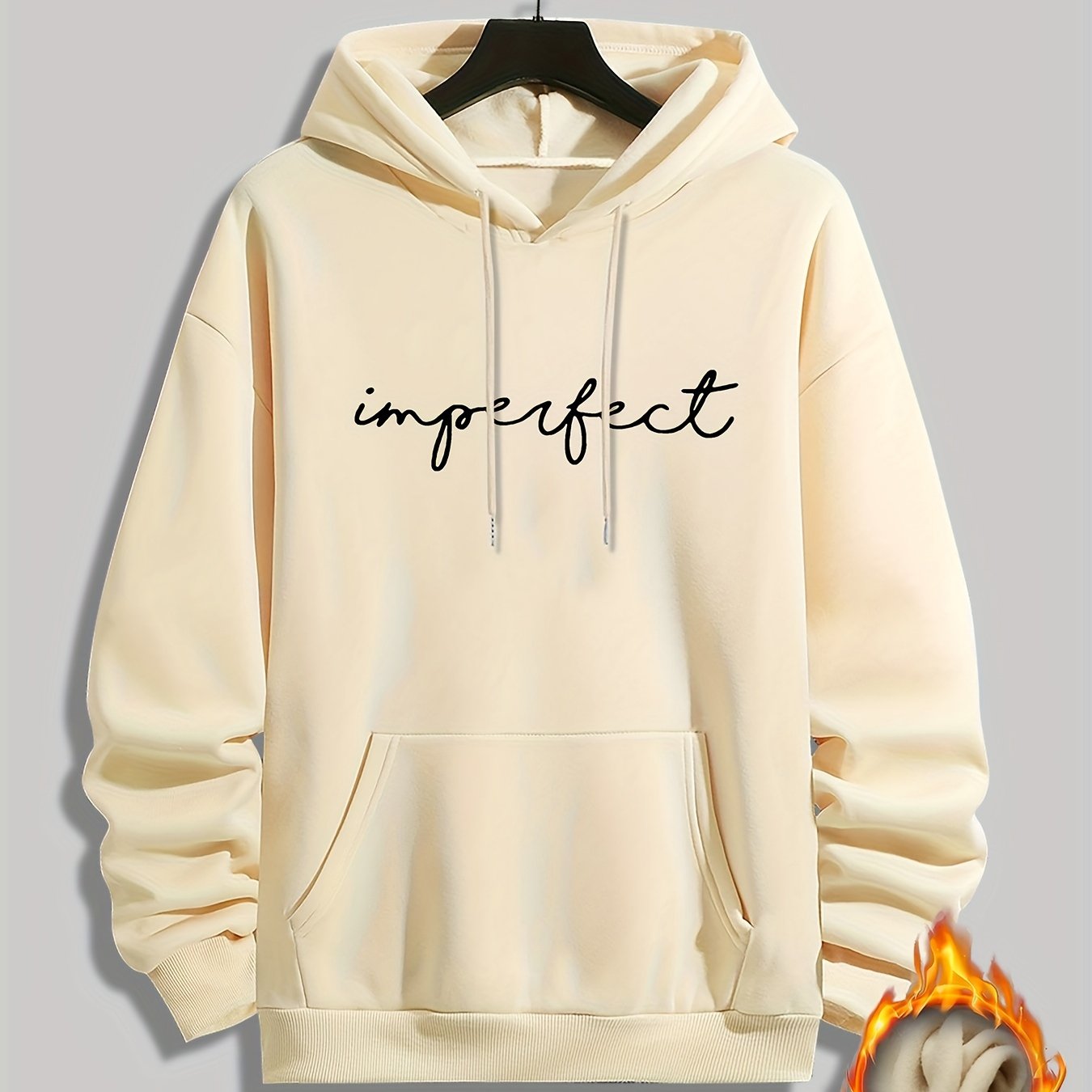 Imperfect Men's Christian Pullover Hooded Sweatshirt claimedbygoddesigns