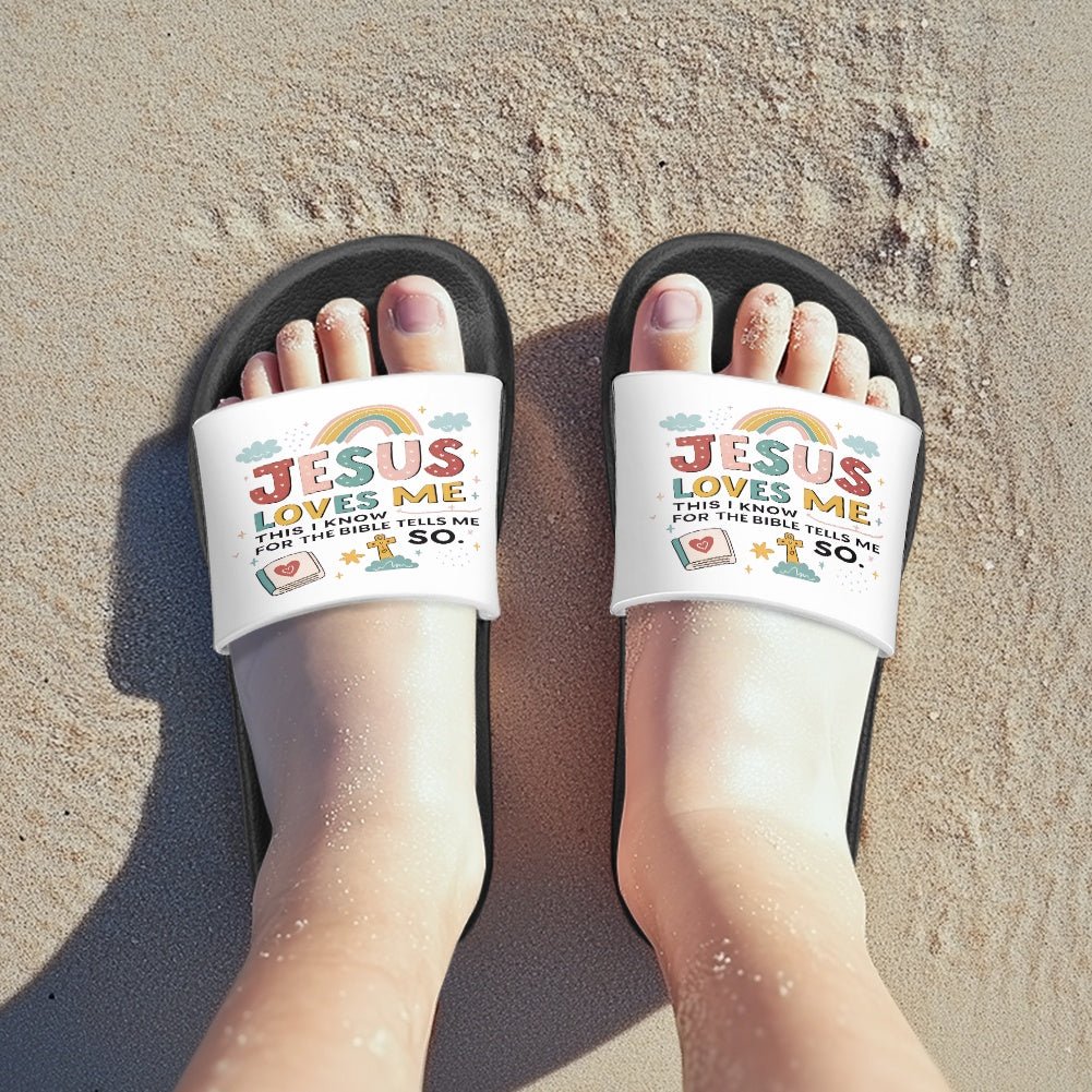 The Bible Tells Me So Christian Children's Sandals - ClaimedbyGodDesigns