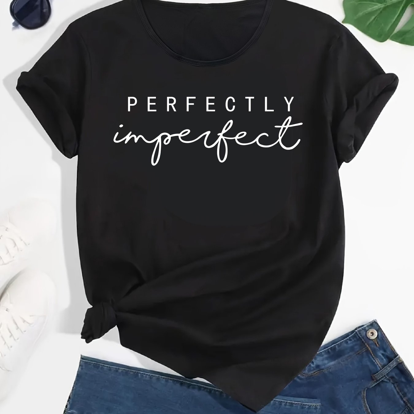 Perfectly Imperfect Women's Christian T-shirt claimedbygoddesigns