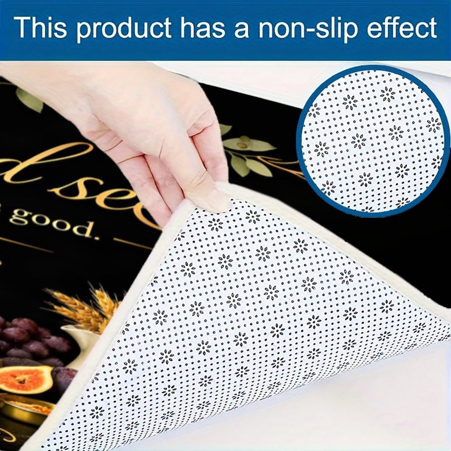 Taste And See That The Lord Is Good Christian Kitchen Mat