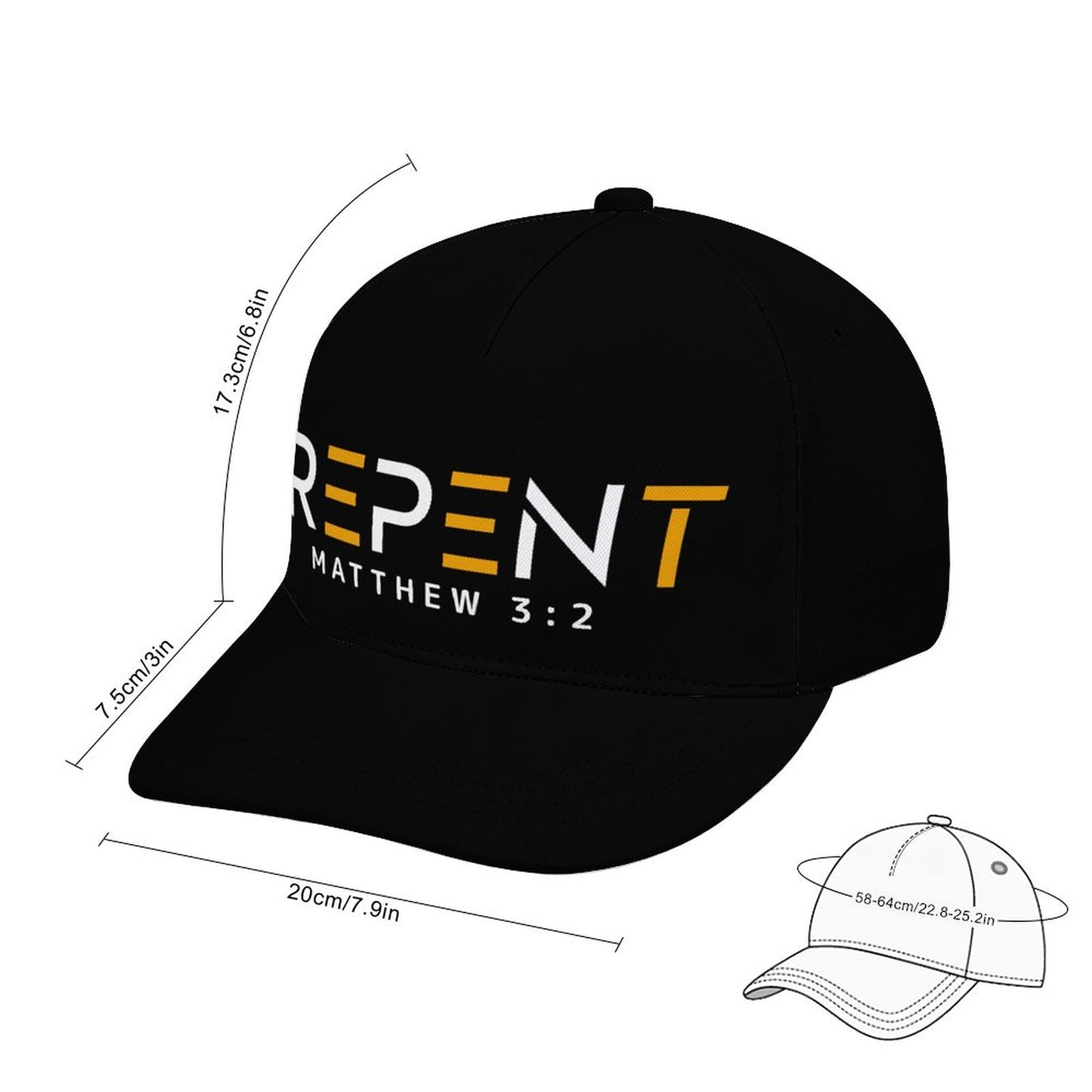 Repent Christian Hat