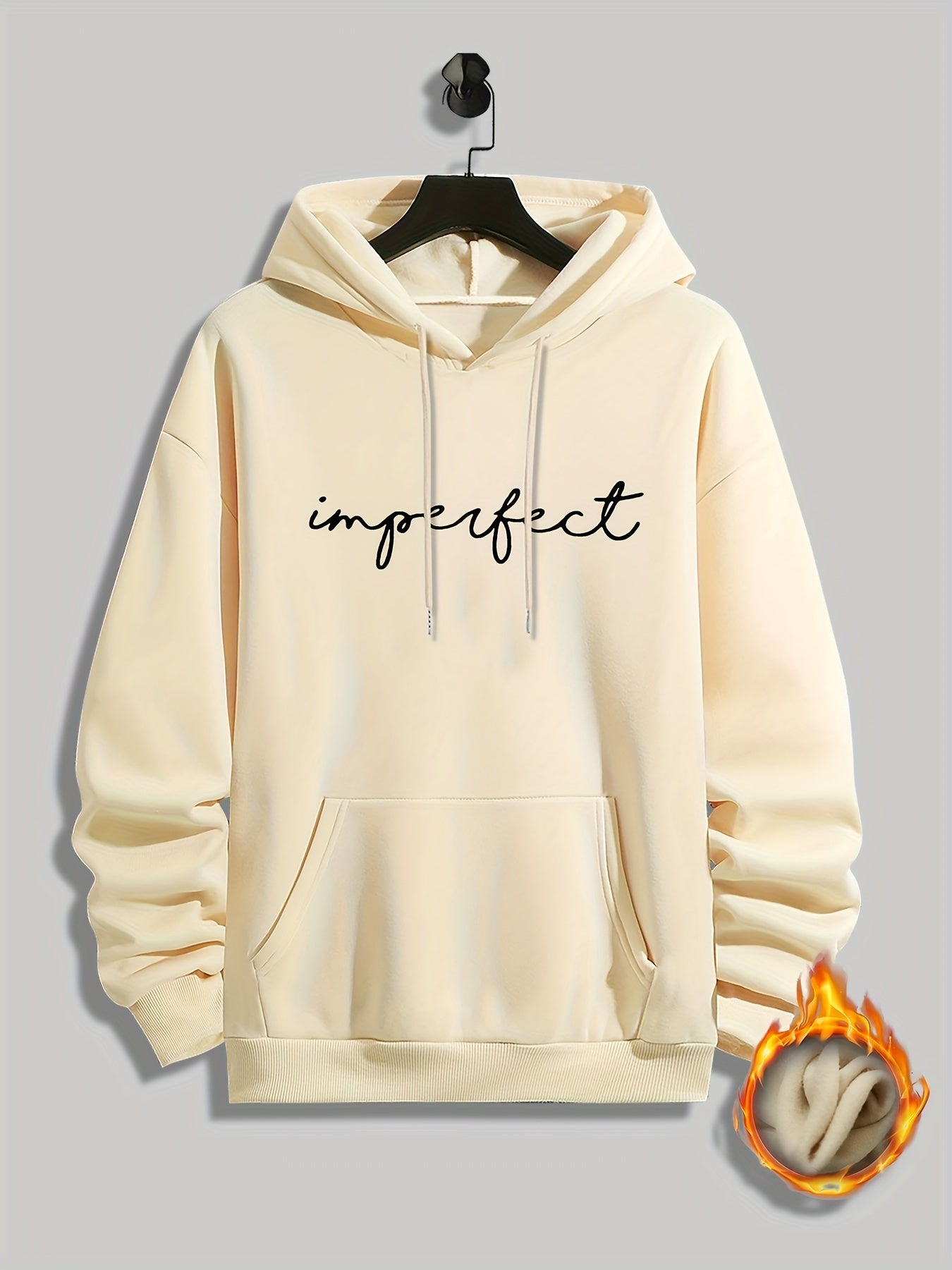 Imperfect Men's Christian Pullover Hooded Sweatshirt claimedbygoddesigns