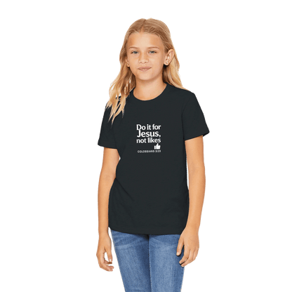 Do It For Him Youth Christian T-shirt - ClaimedbyGodDesigns