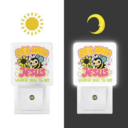 Be Who He Wants Christian Night Light For Kids - ClaimedbyGodDesigns