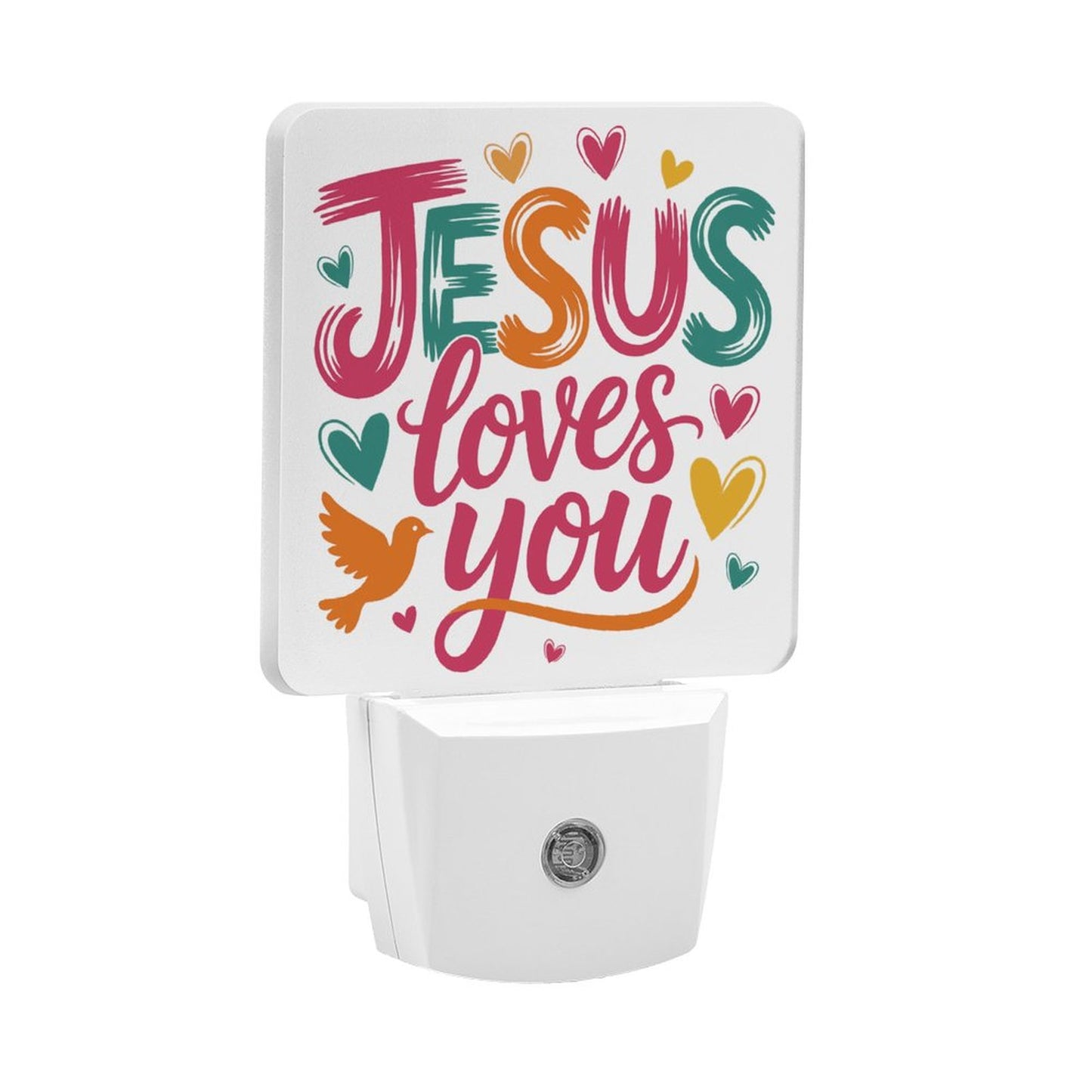 He Loves You Christian Night Light For Kids - ClaimedbyGodDesigns