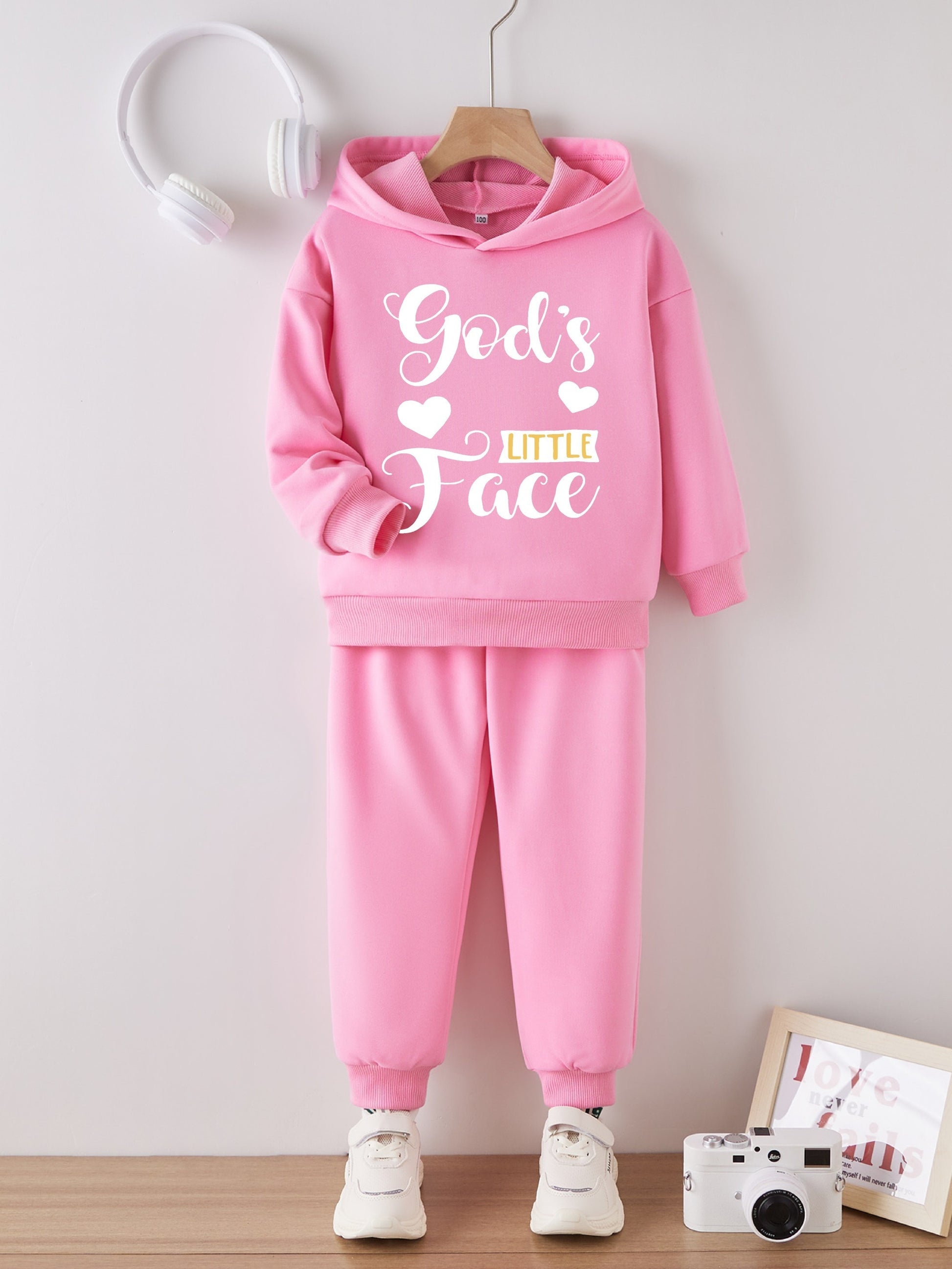 God's Little Face Youth Christian Casual Outfit claimedbygoddesigns