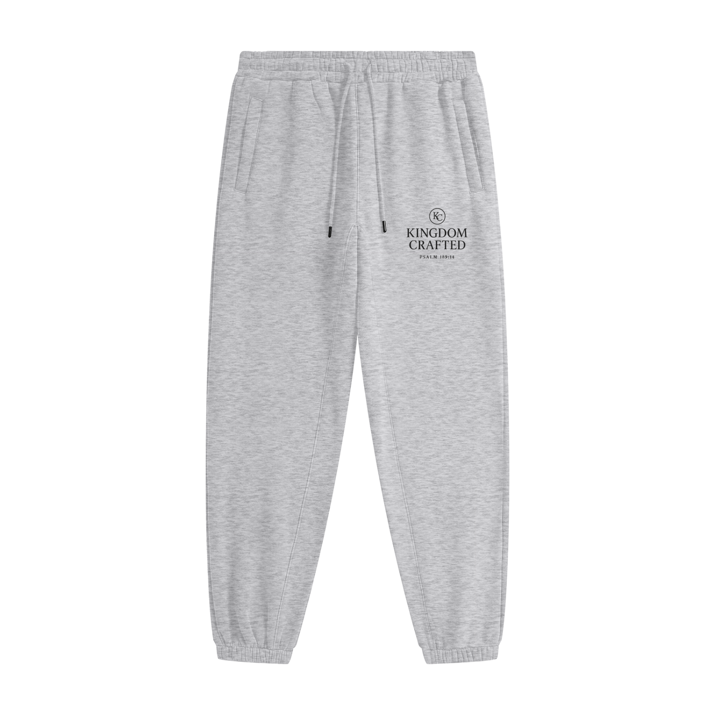 Kingdom Crafted Unisex Christian Heavyweight Fleece Joggers (sweatpants)