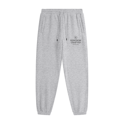 Kingdom Crafted Unisex Christian Heavyweight Fleece Joggers (sweatpants)