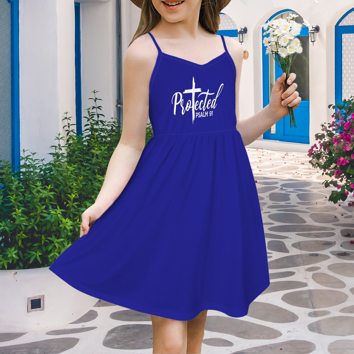 Protected Youth | Christian V-Neck Cami Girls' Casual Dress