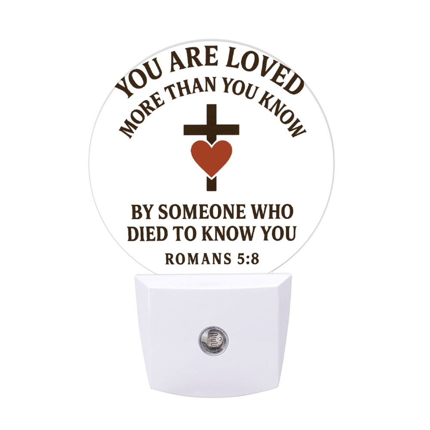 You Are Loved More Than You Know Christian Night Light For Kids - ClaimedbyGodDesigns