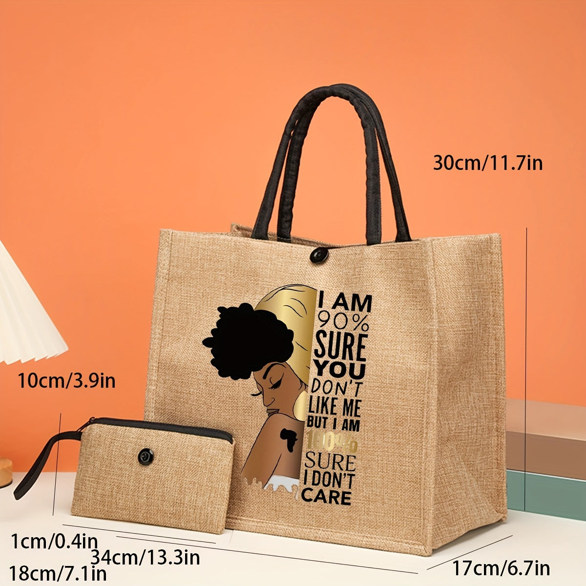 With God All Things Are Possible/You Are/ All I Need Is Coffee & Jesus Christian Tote Bag (2pcs) claimedbygoddesigns