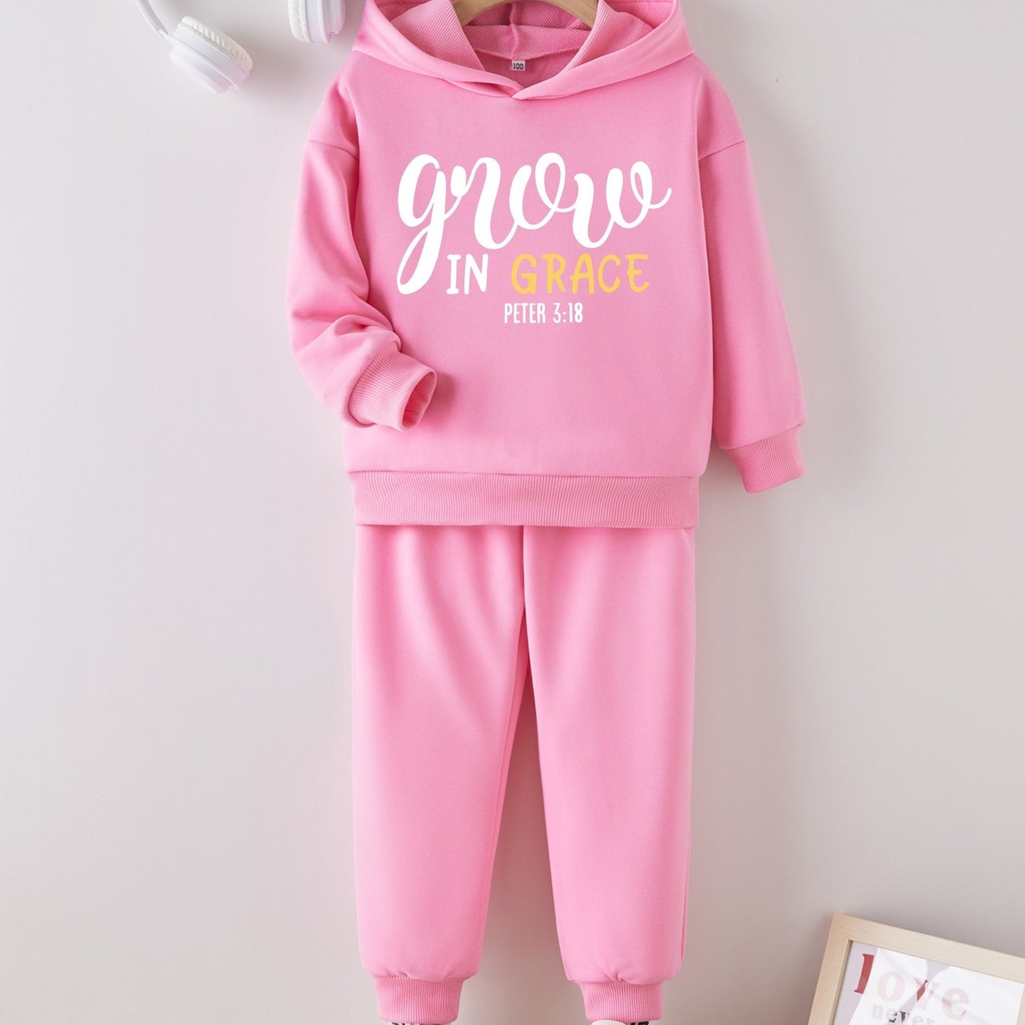 GROW IN GRACE Youth Christian Casual Outfit claimedbygoddesigns