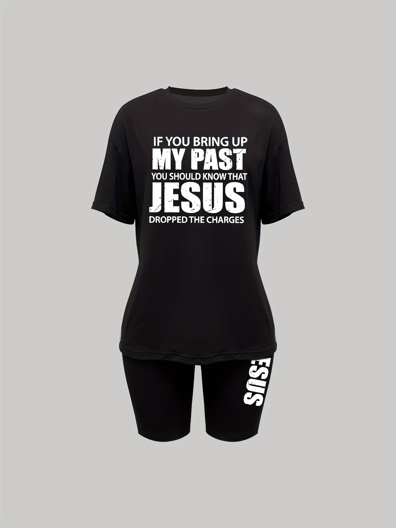 Jesus Dropped The Charges Women's Christian Casual Outfit claimedbygoddesigns