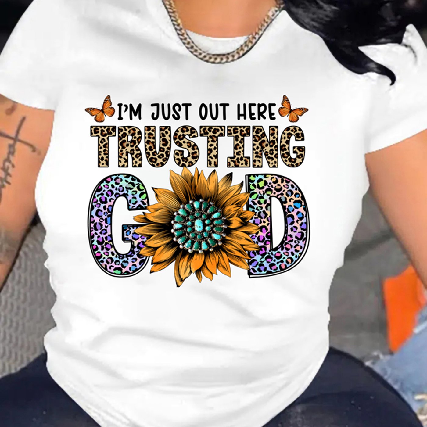 I'm Just Out Here Trusting God claimedbygoddesigns