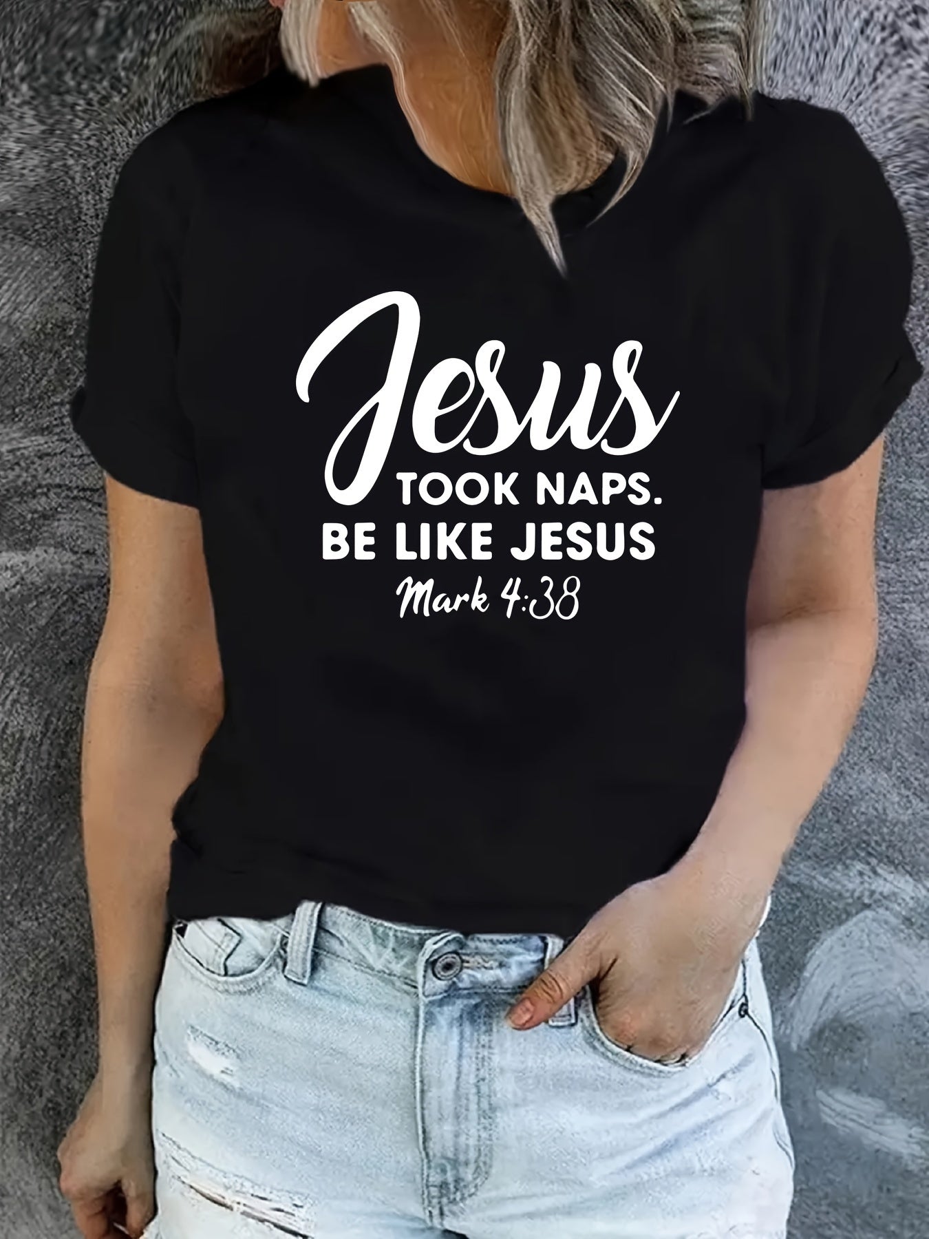 Jesus Took Naps Be Like Jesus Women's Christian T-shirt claimedbygoddesigns