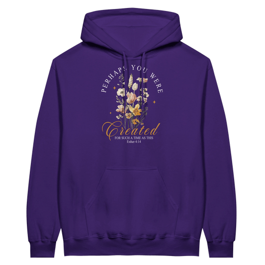 For Such A Time As This Women's Christian Pullover Hooded Sweatshirt - ClaimedbyGodDesigns
