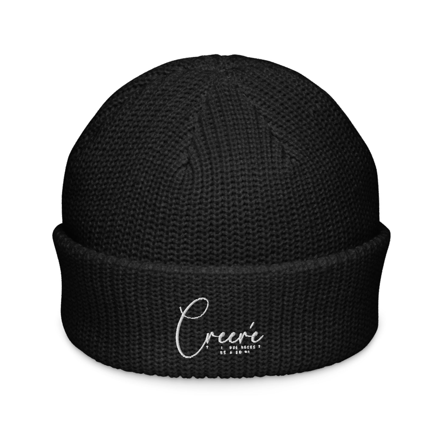 Creere todo lo que necesito esta en mi Spanish Christian Fisherman beanie