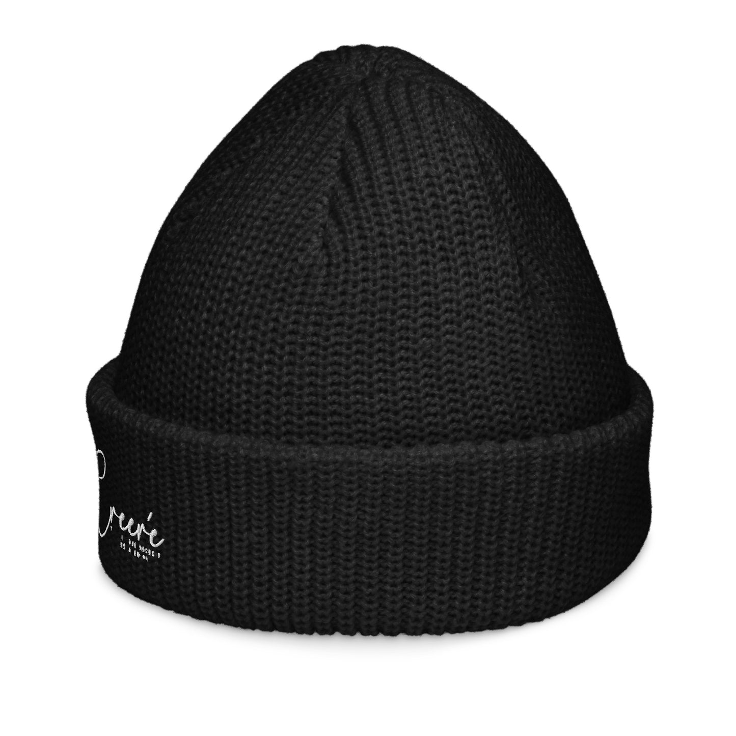 Creere todo lo que necesito esta en mi Spanish Christian Fisherman beanie