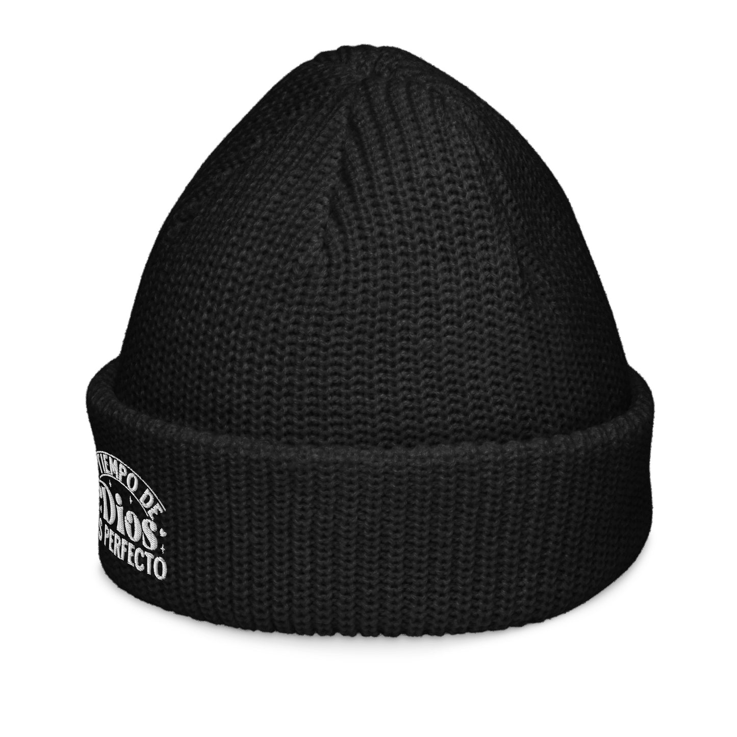 El Tiempo De Dios Es Perfecto Spanish Christian Fisherman beanie