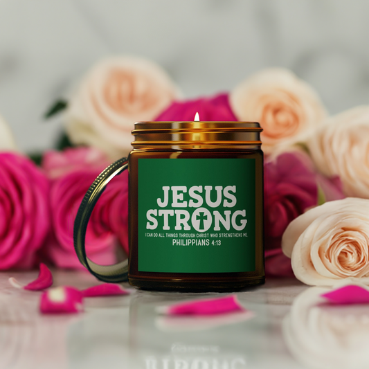 Strong Christian Scented Candle (4oz, 9oz)