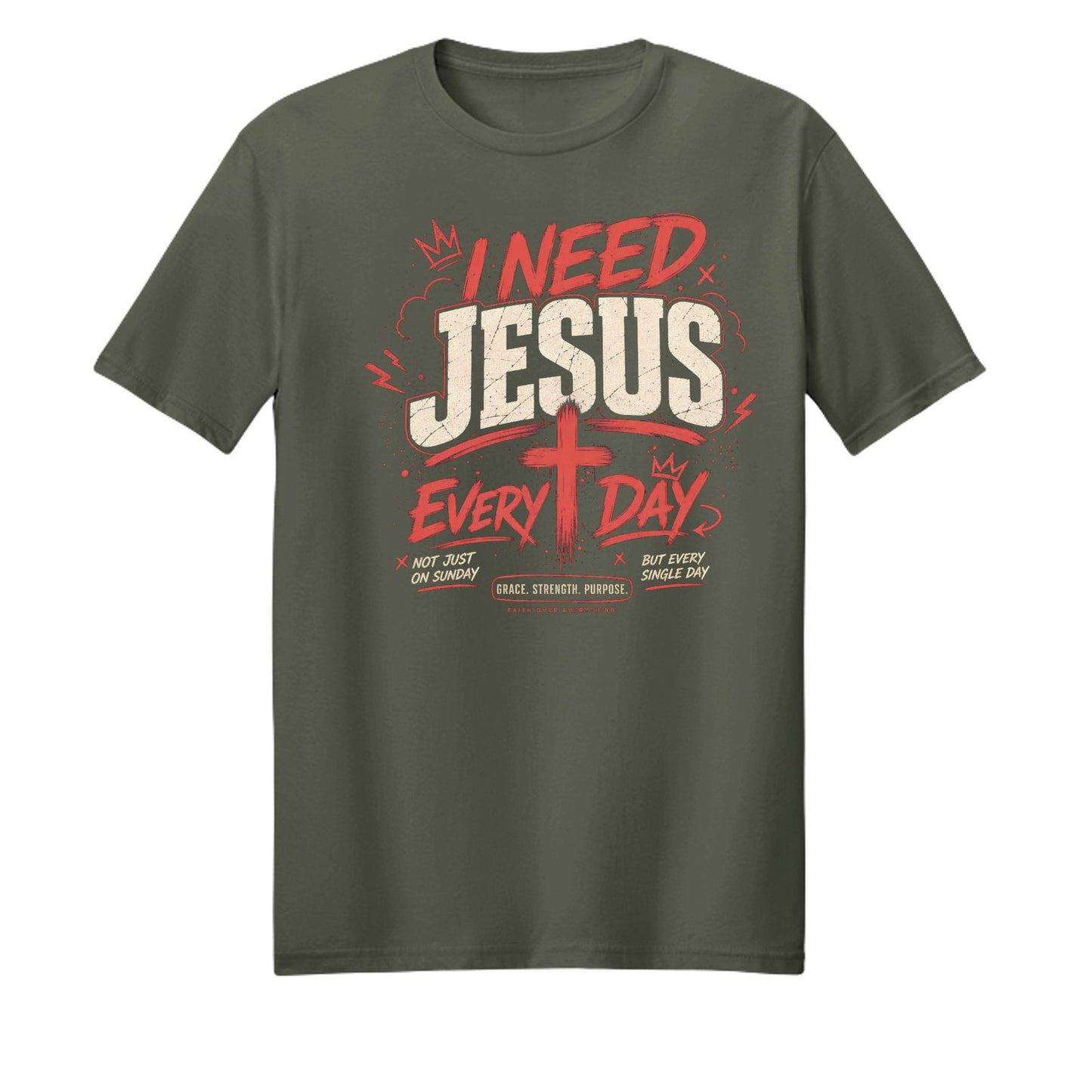 i need jesus - ClaimedbyGodDesigns
