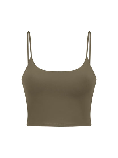 Addicted To Jesus Women's Christian Spaghetti Strap Yoga Sports Bra - ClaimedbyGodDesigns