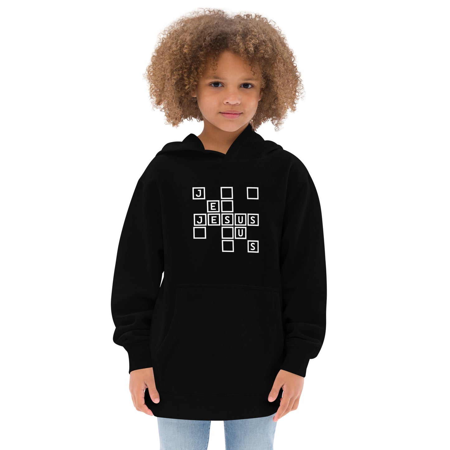 Jesus  Youth Christian fleece hooded Sweatshirt