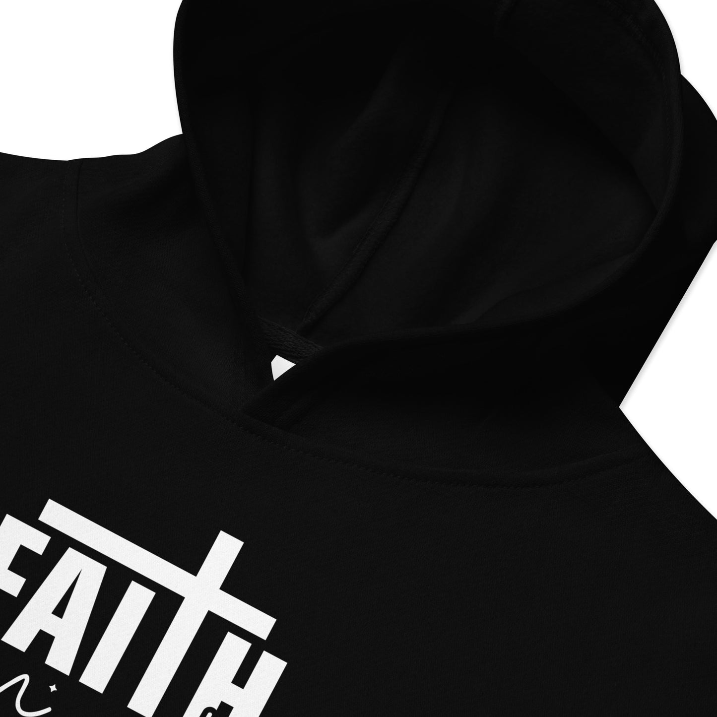 Faith In God Changes Everything Youth Christian fleece Hooded Pullover Sweatshirt