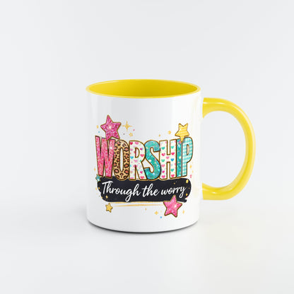 Worship Through The Worry Hello Sunshine Christian Gift Set - ClaimedbyGodDesigns