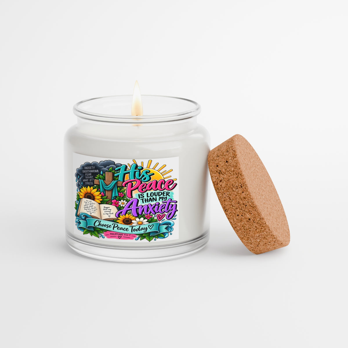 His Peace Is Louder Than My Anxiety Brighter Days Box - Claimed by God Designs