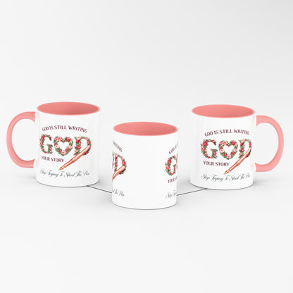 God Is Still Writing Your Story Relax, Sip & Unwind Christian Gift Set - ClaimedbyGodDesigns