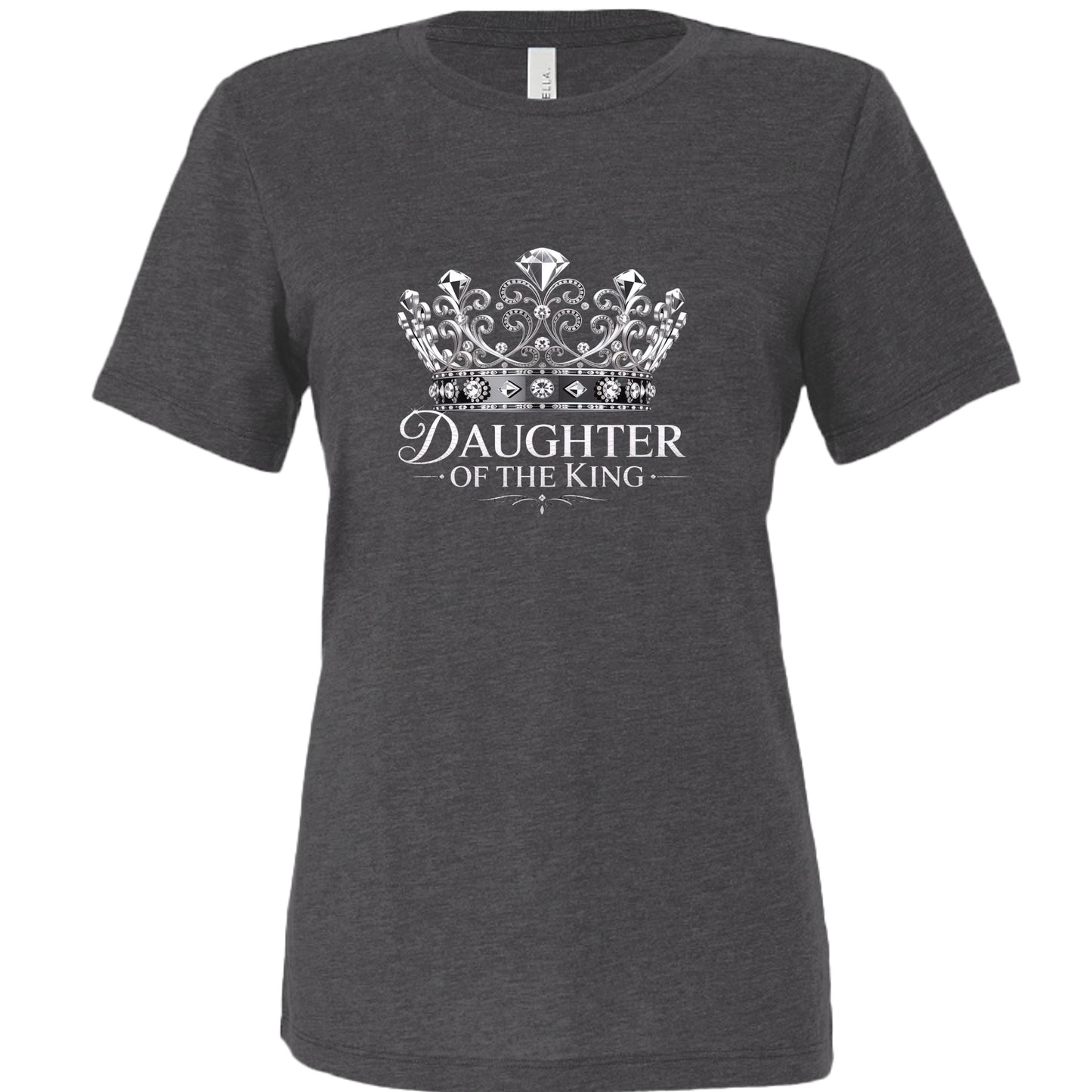 Solid Dark Grey Triblend - 6413 - FRONT