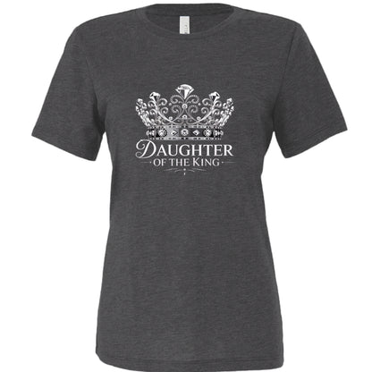 Solid Dark Grey Triblend - 6413 - FRONT