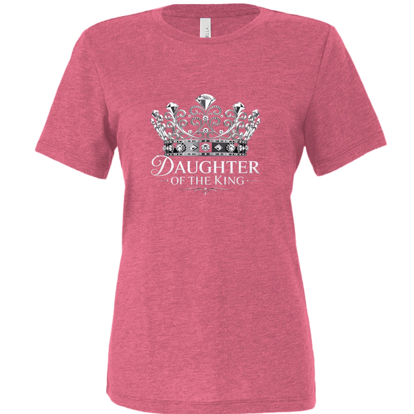 Char Pink Triblend - 6413 - FRONT
