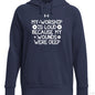 My Worship Is Loud Women's Pullover Fleece Hooded Sweatshirt - ClaimedbyGodDesigns
