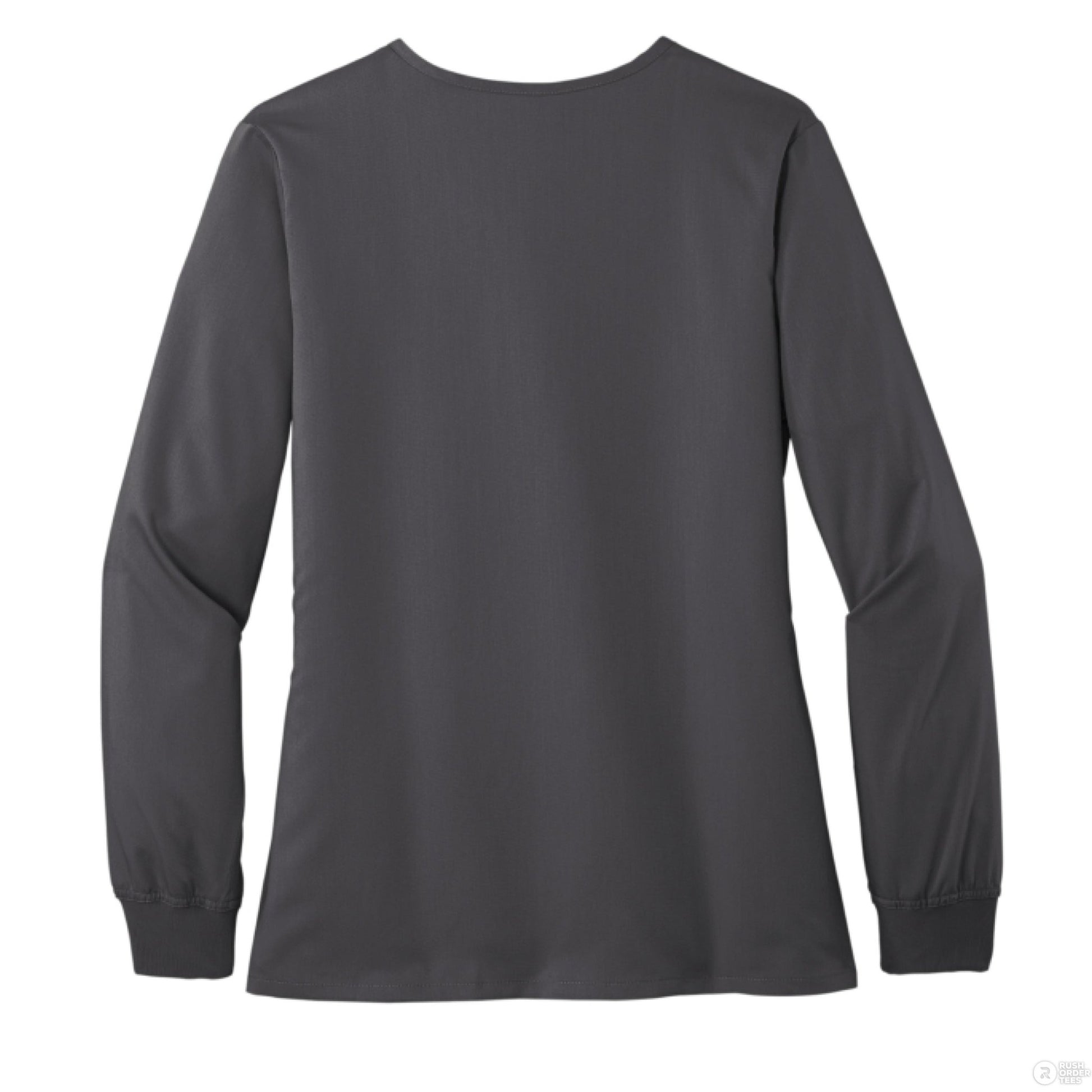 Seek First The Kingdom Women’s Christian Premiere Flex Full - Zip Scrub Jacket – Comfortable, Stylish, and Flexible Workwear - ClaimedbyGodDesigns