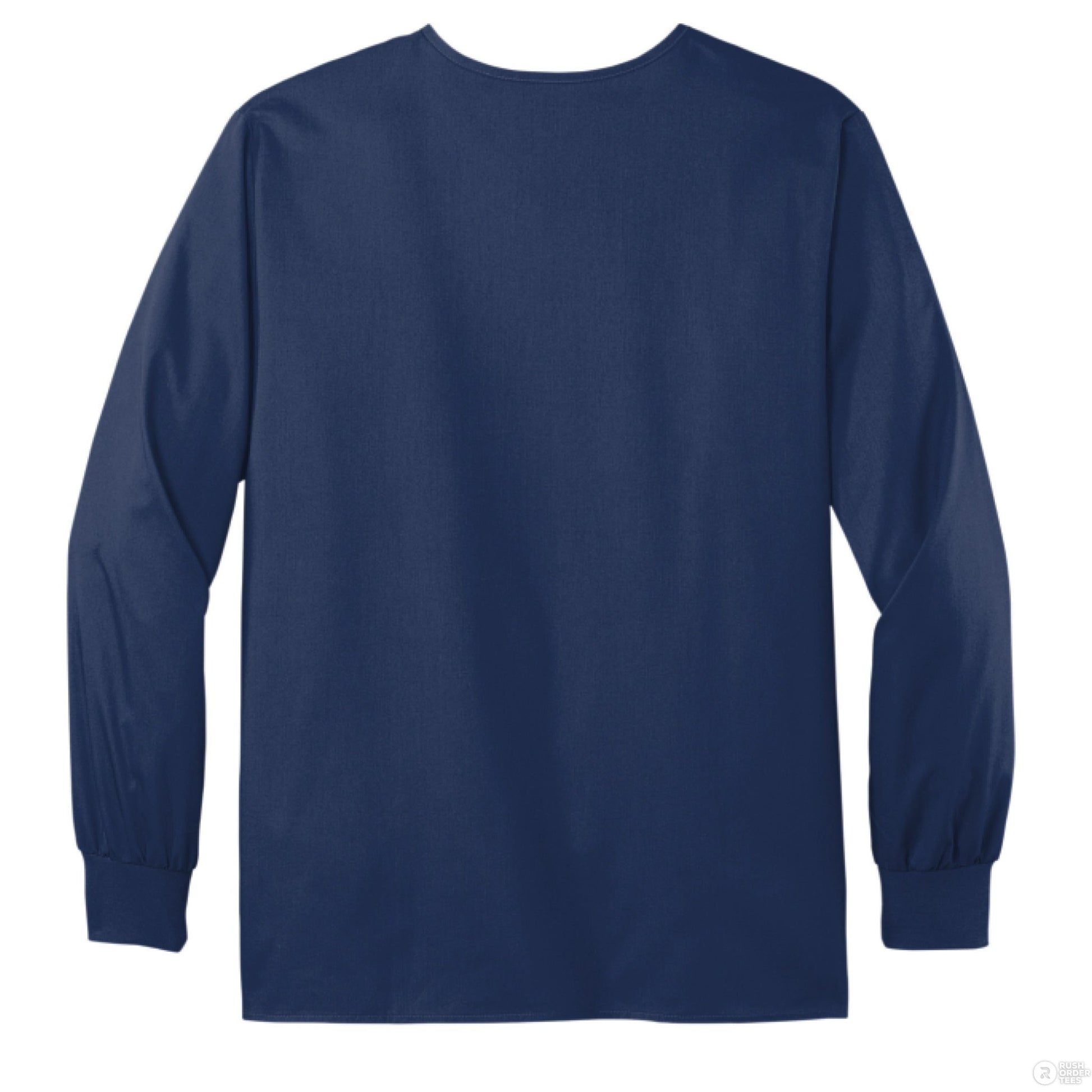 Seek First The Kingdom Unisex Christian WorkFlex Snap - Front Scrub Jacket – Comfortable, Durable, and Professional Workwear - ClaimedbyGodDesigns