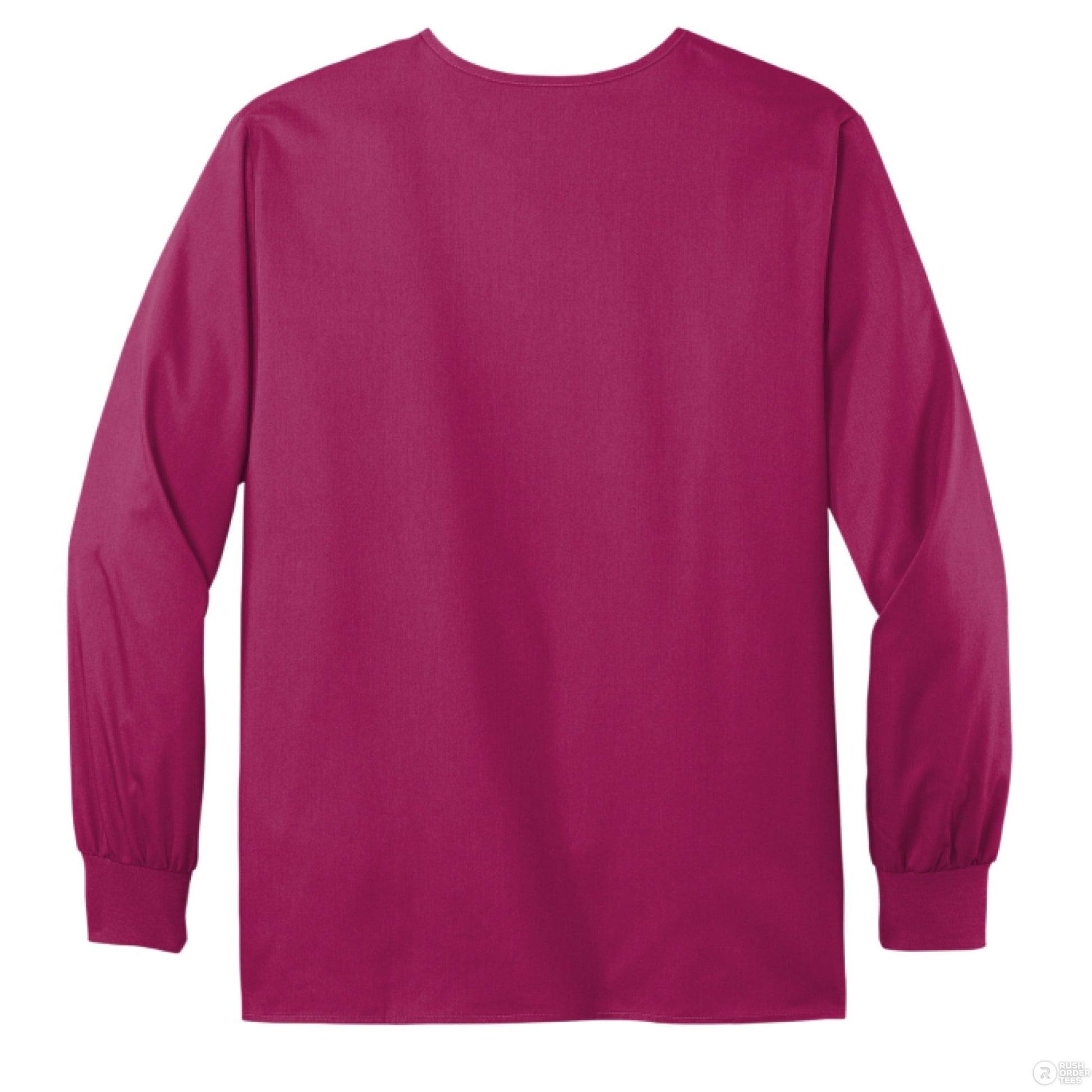 Seek First The Kingdom Unisex Christian WorkFlex Snap - Front Scrub Jacket – Comfortable, Durable, and Professional Workwear - ClaimedbyGodDesigns