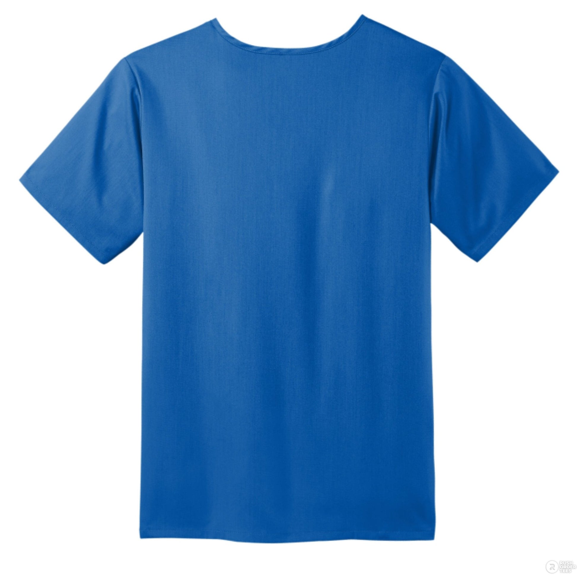 Keep Him First Men’s WorkFlex Mock Wrap Christian Scrub Top - ClaimedbyGodDesigns