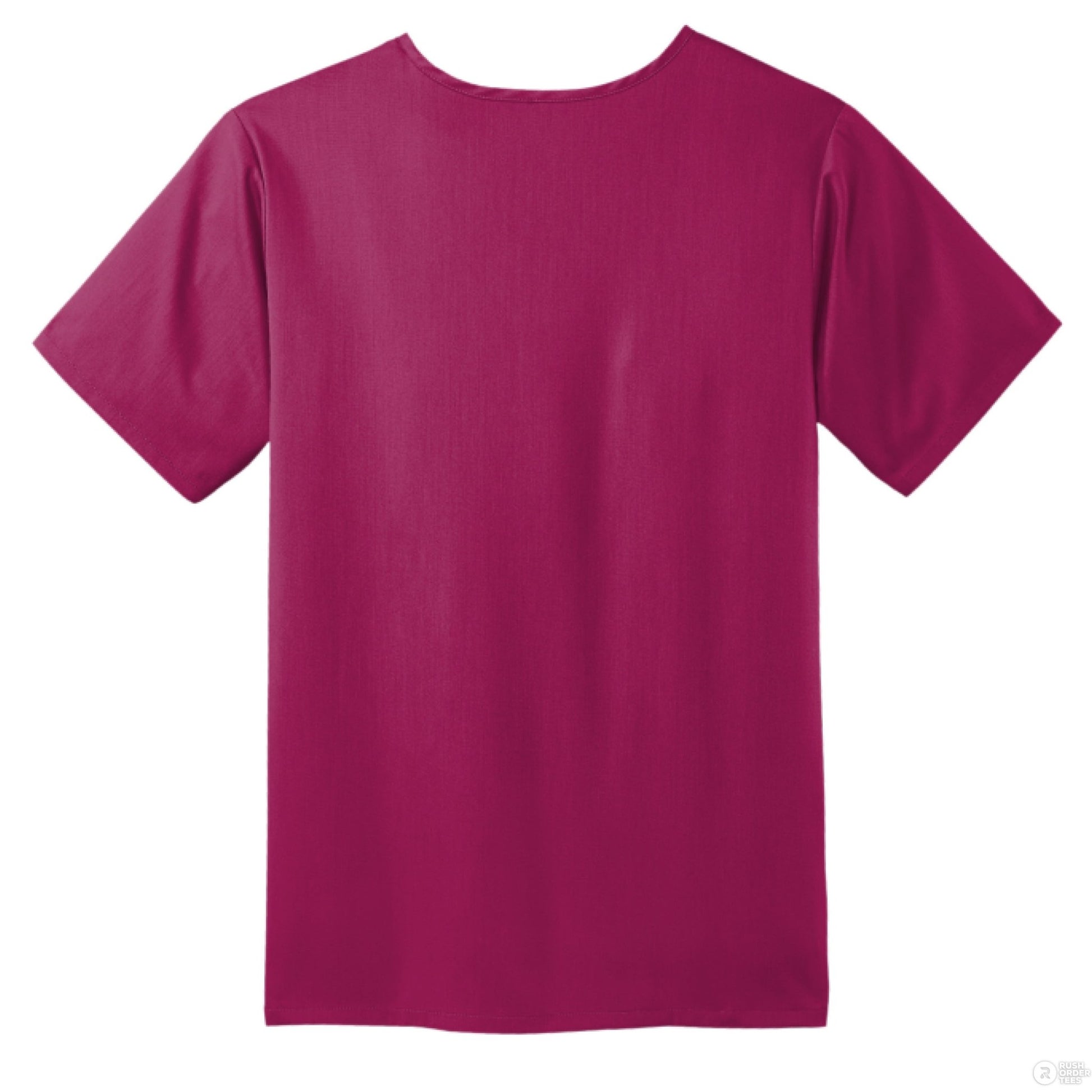 Keep Him First Men’s WorkFlex Mock Wrap Christian Scrub Top - ClaimedbyGodDesigns