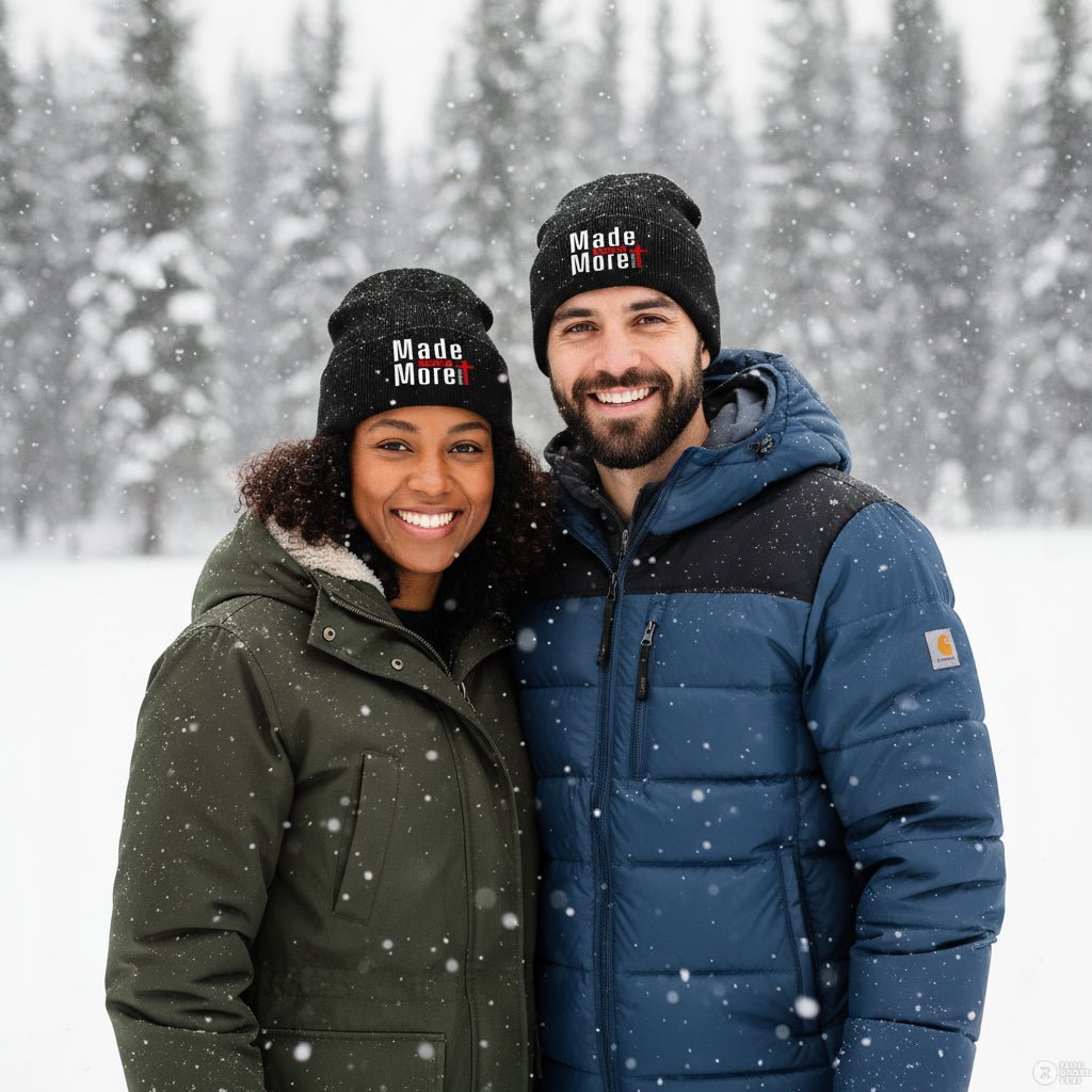 Made For More Adult Christian Beanie - ClaimedbyGodDesigns