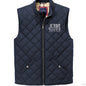 He Is The Light Men’s Christian Quilted Vest - ClaimedbyGodDesigns