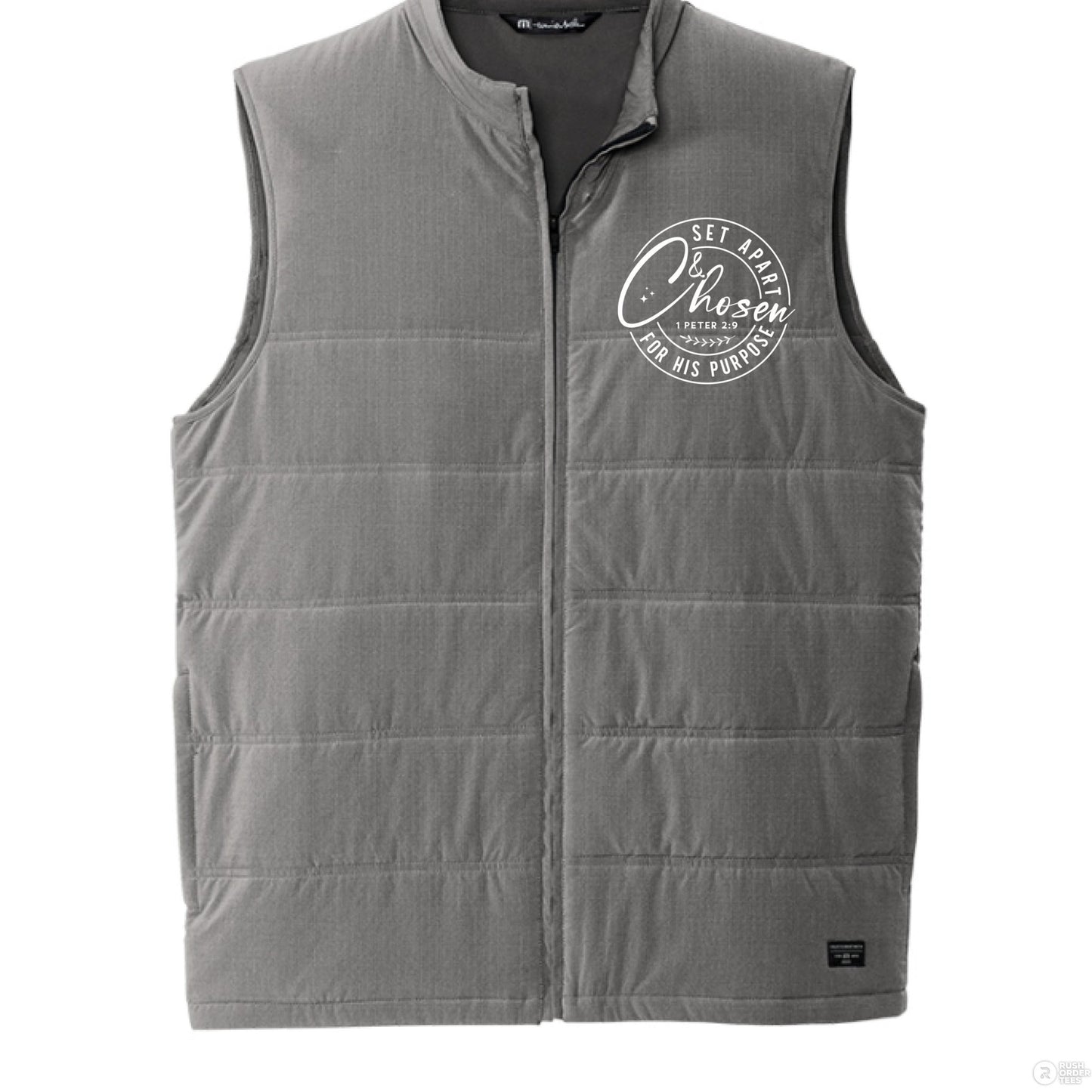 Set Apart and Chosen Men's Christian Vest - ClaimedbyGodDesigns