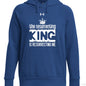 The Resurrecting King Women's Pullover Hooded Fleece Sweatshirt - ClaimedbyGodDesigns