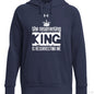 The Resurrecting King Women's Pullover Hooded Fleece Sweatshirt - ClaimedbyGodDesigns